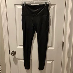 Spanx Faux Leather XL Black Leggings